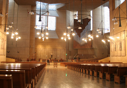 Inside the Cathedral of Our City of the Angels